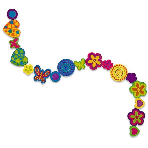 Продукт Melissa and Doug Букет от дървени мъниста - Комплект  - 0 - BG Hlapeta